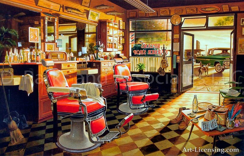 Barber Shop Interior
