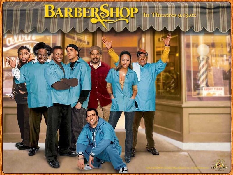 Barbershop movie poster