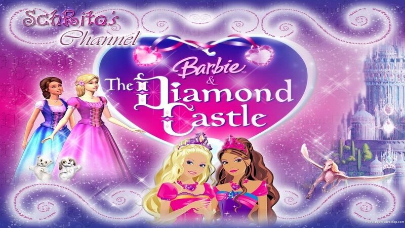 Barbie and Friends in Castle — Purple