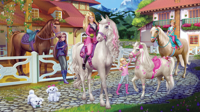 Barbie and Horses