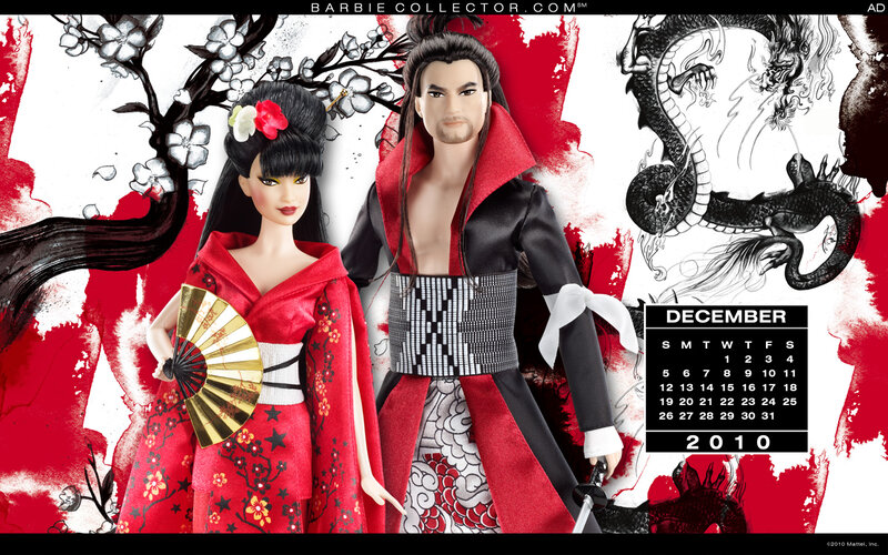 Barbie and Ken Dolls