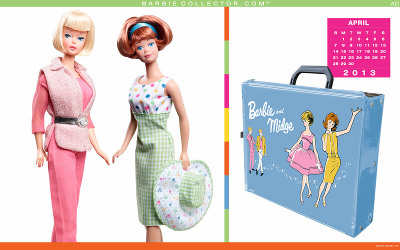 Barbie and Midge Dolls