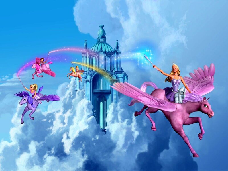Barbie and Ponies