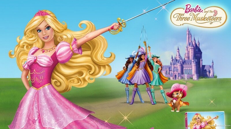 Barbie and Three Musketeers