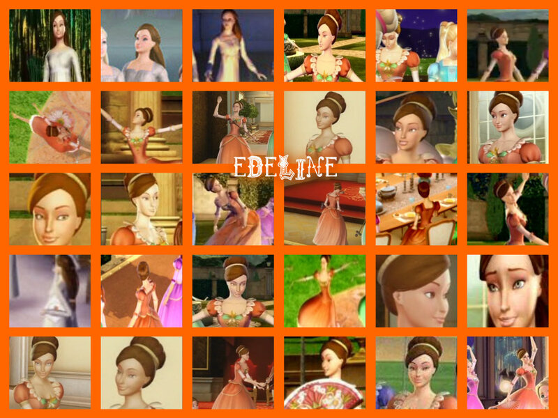 Barbie Doll Character — Orange
