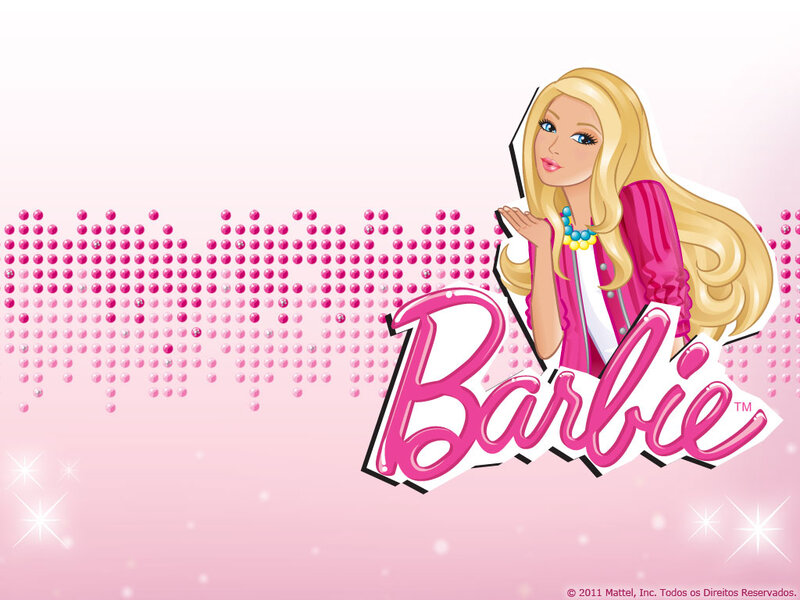 Barbie Doll Character — Pink, Playful