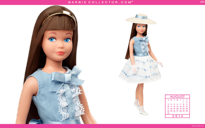 Barbie Doll in Blue Dress — Calm