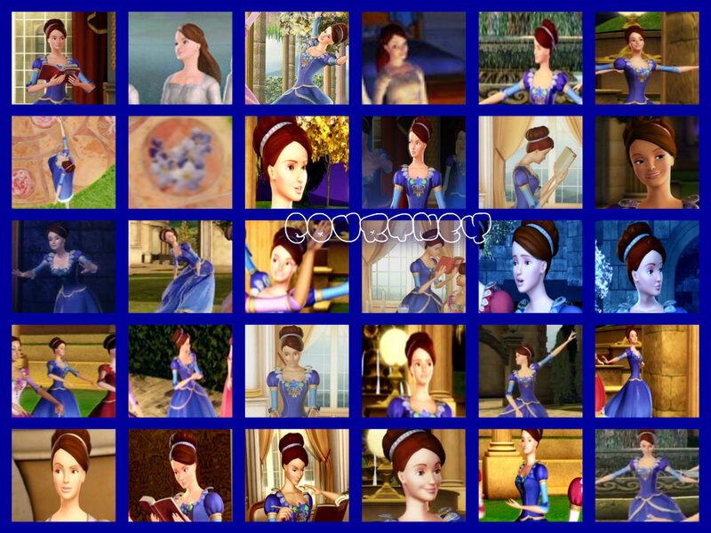Barbie Doll in Blue Dress — Graceful