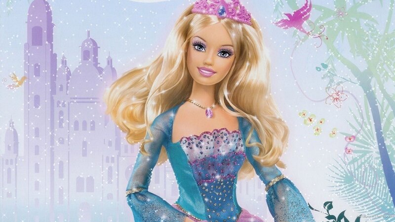 Barbie Doll in Blue Dress — Magical