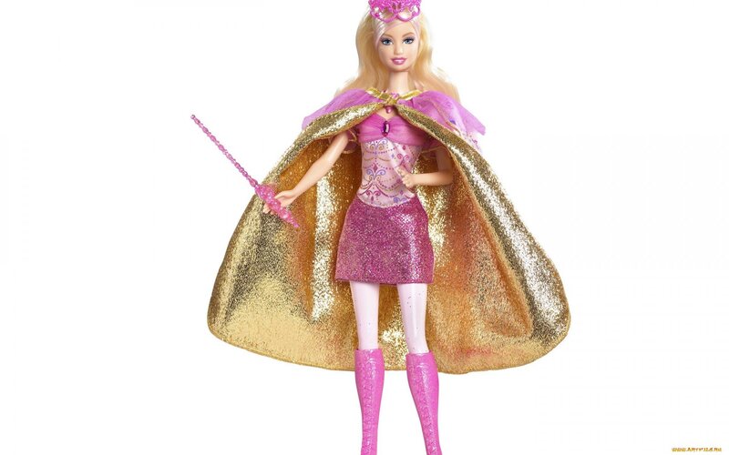 Barbie Doll in Cape