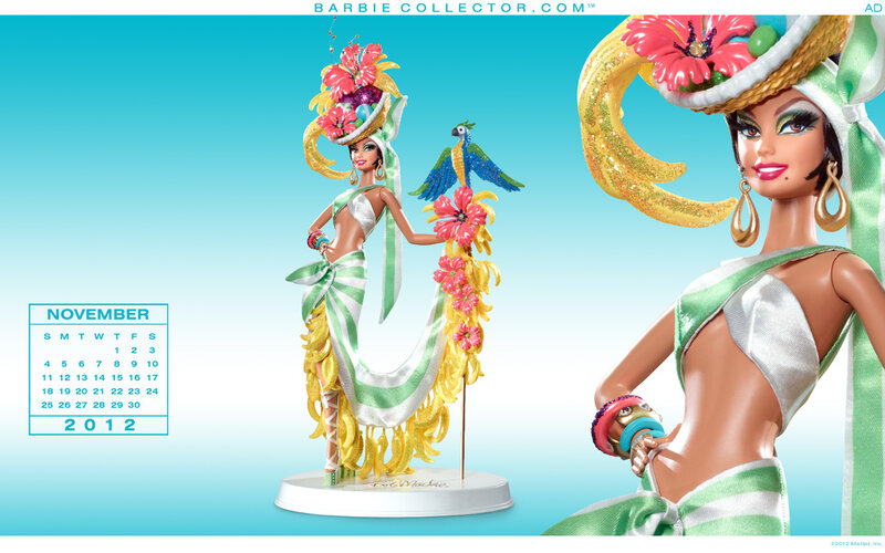 Barbie Doll in Carnival Costume