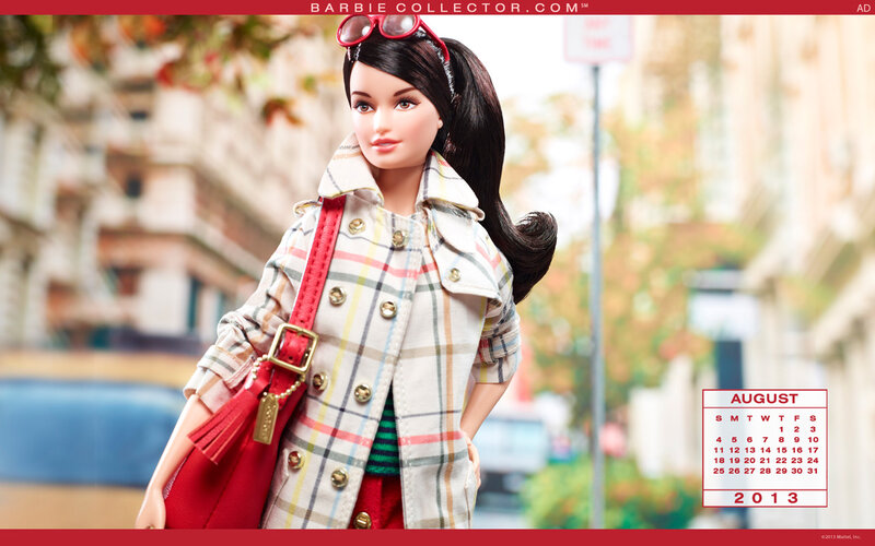 Barbie Doll in Coat