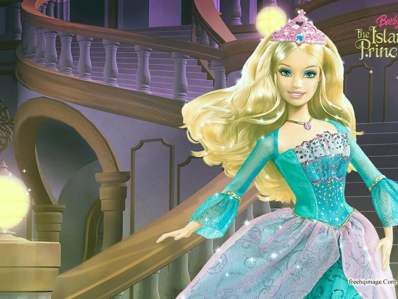 Barbie Doll in Gown — Blue, Regal