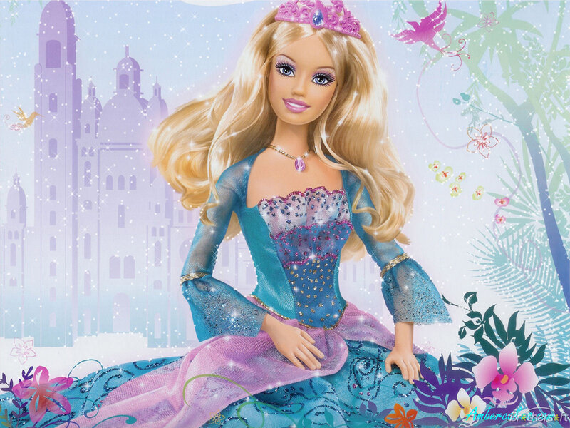 Barbie Doll in Gown