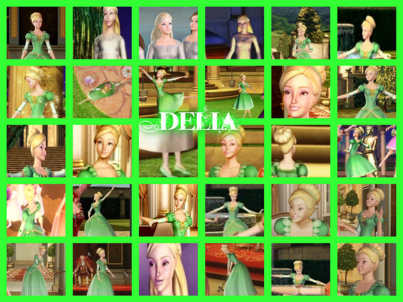 Barbie Doll in Green Dress