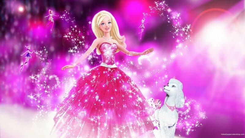 Barbie Doll in Pink Dress — Magical