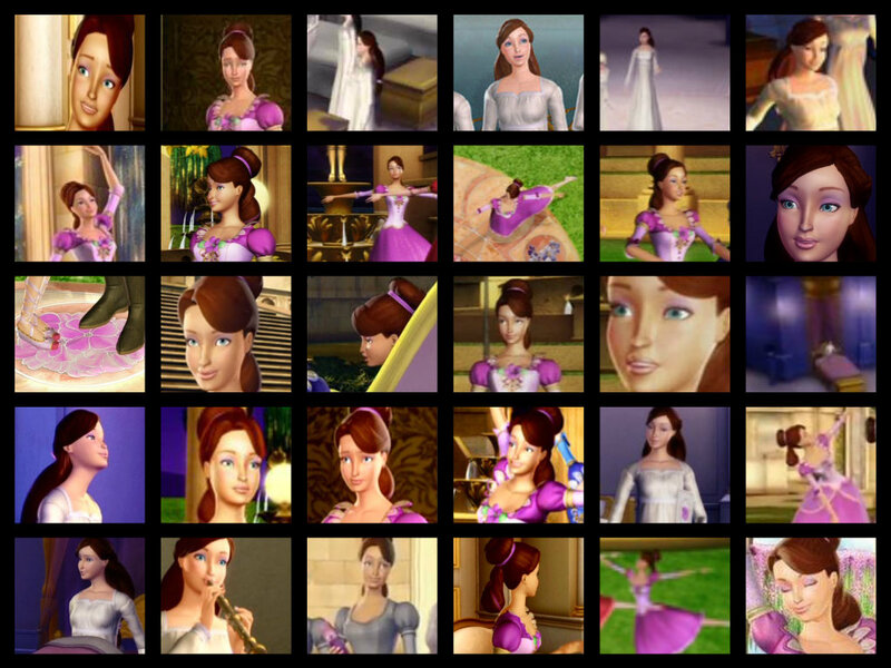 Barbie Doll in Various Scenes
