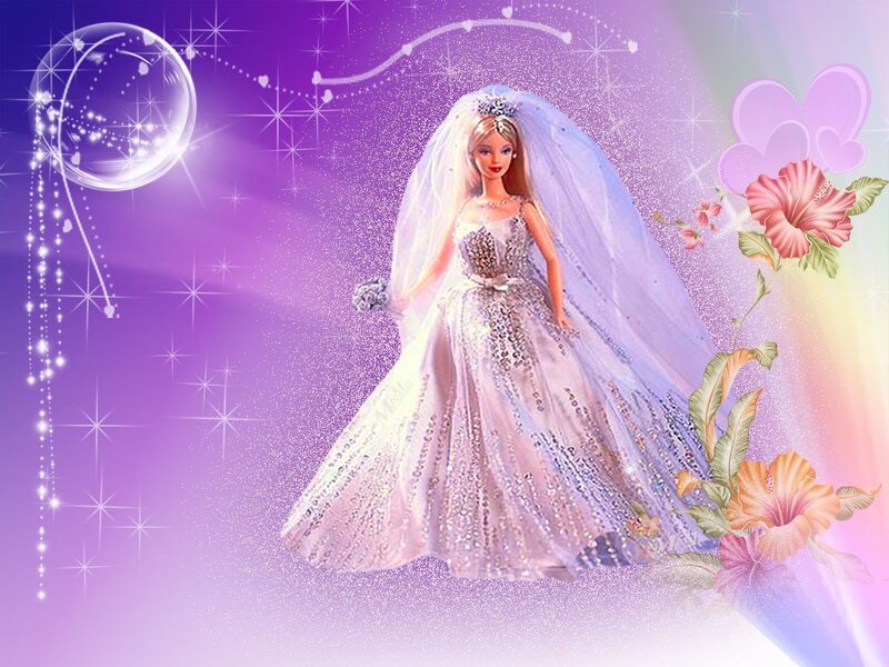 Barbie Doll in Wedding Dress