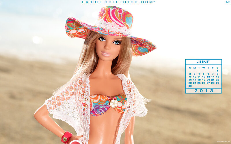 Barbie Doll on Beach