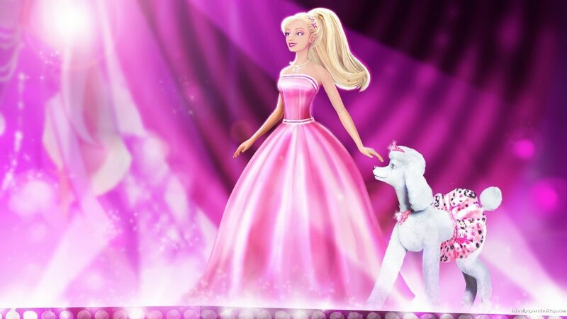 Barbie Doll with Poodle