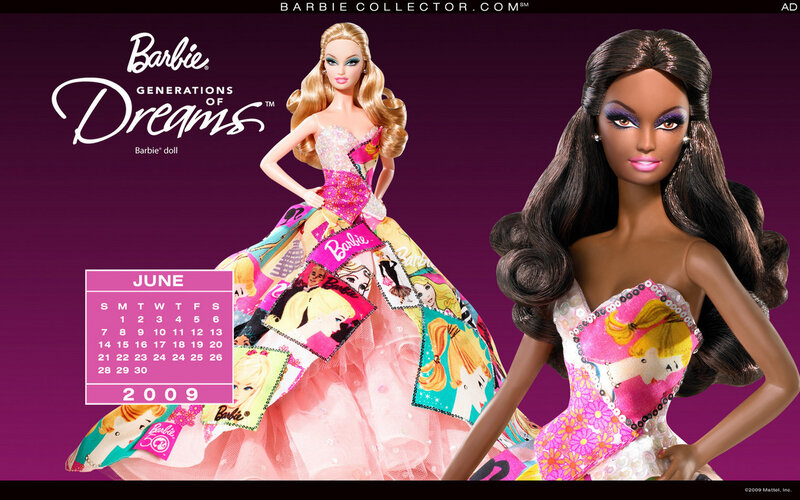 Barbie Dolls in Dresses