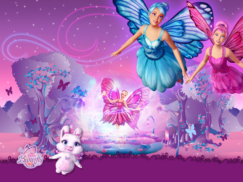 Barbie Fairies in a Magical Forest