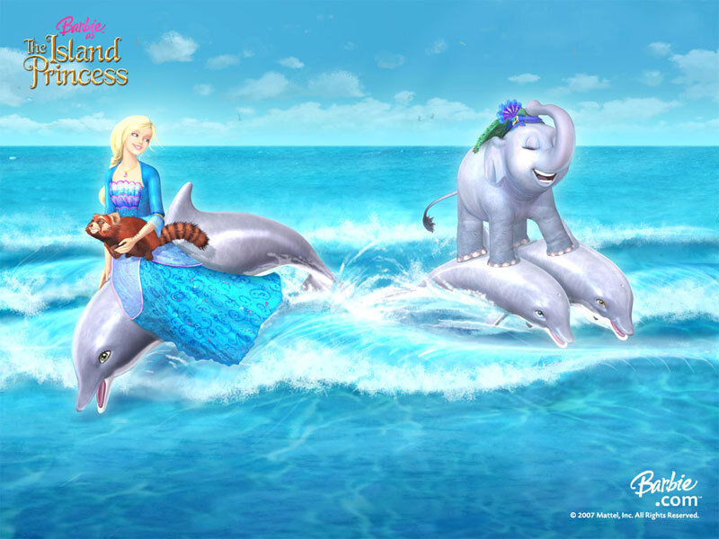 Barbie on Dolphin