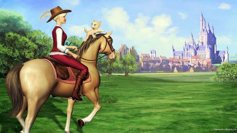 Barbie on Horseback