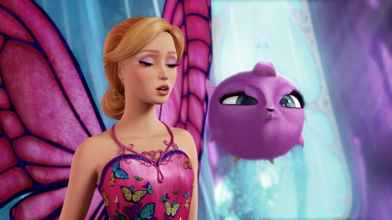 Barbie with Purple Creature