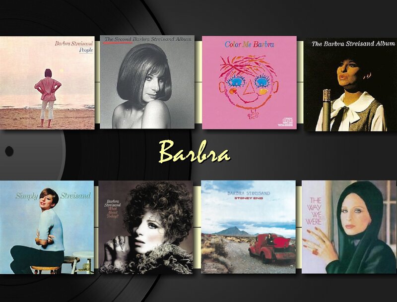 Barbra Streisand Album Covers