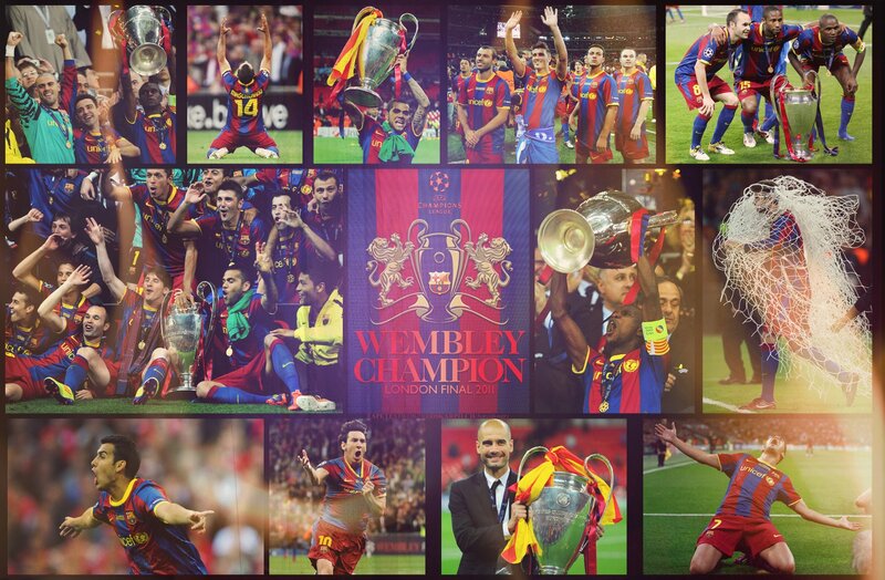 Barcelona Champions League victory