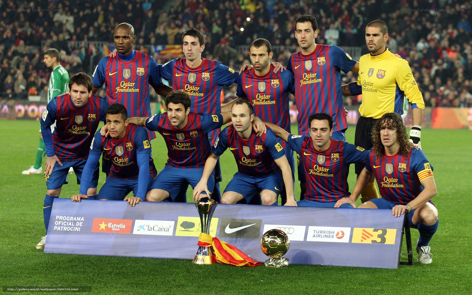 Barcelona FC team photo