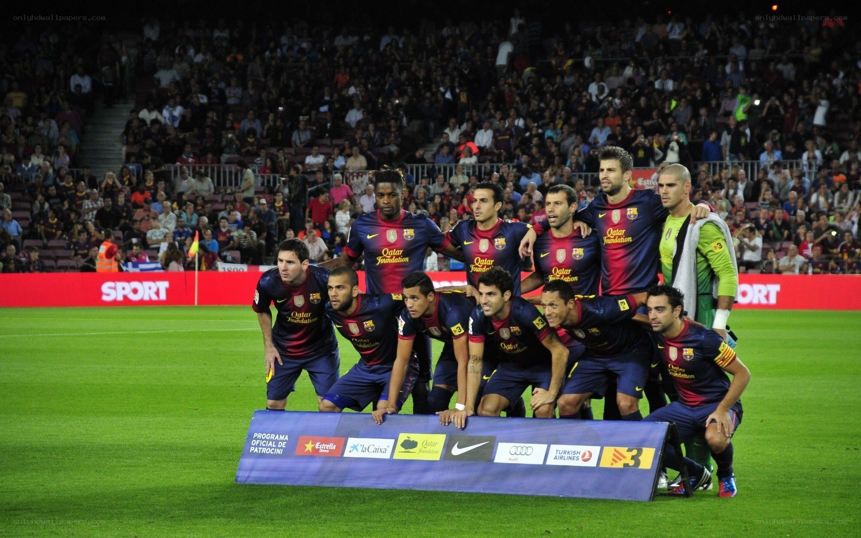 Barcelona FC team photo