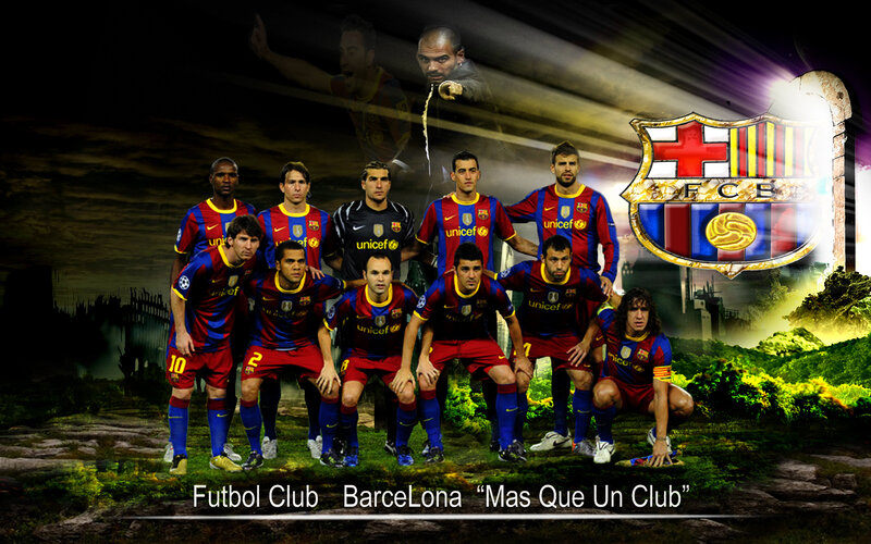 Barcelona Football Team