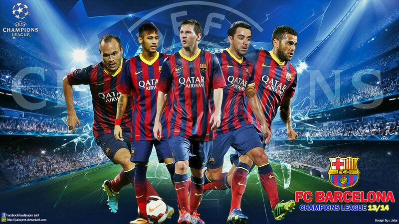 Barcelona Soccer Players