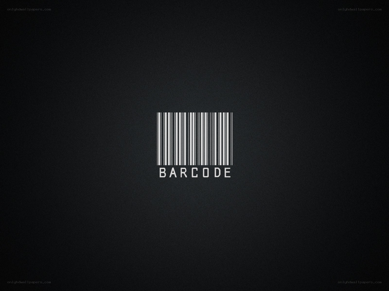Barcode design on dark background