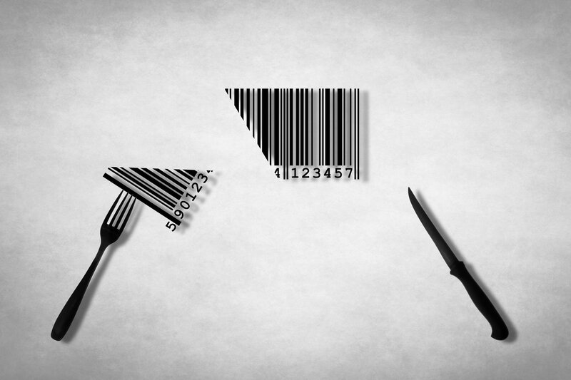 Barcode on Cutlery