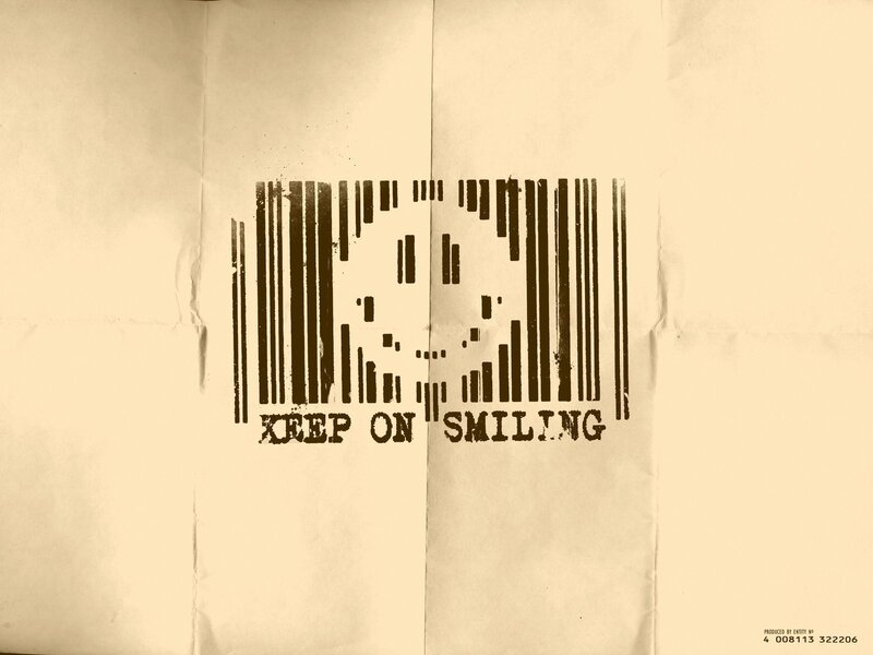 barcode smiley face