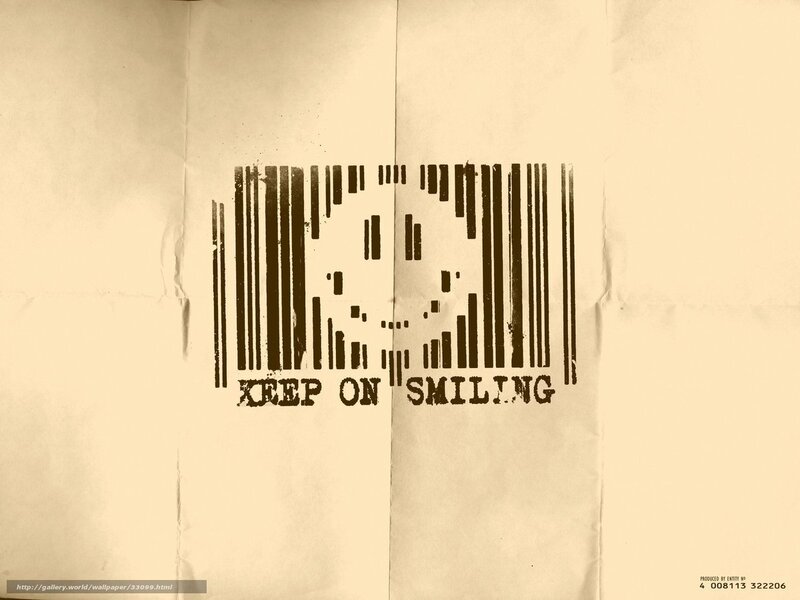 barcode smiley face