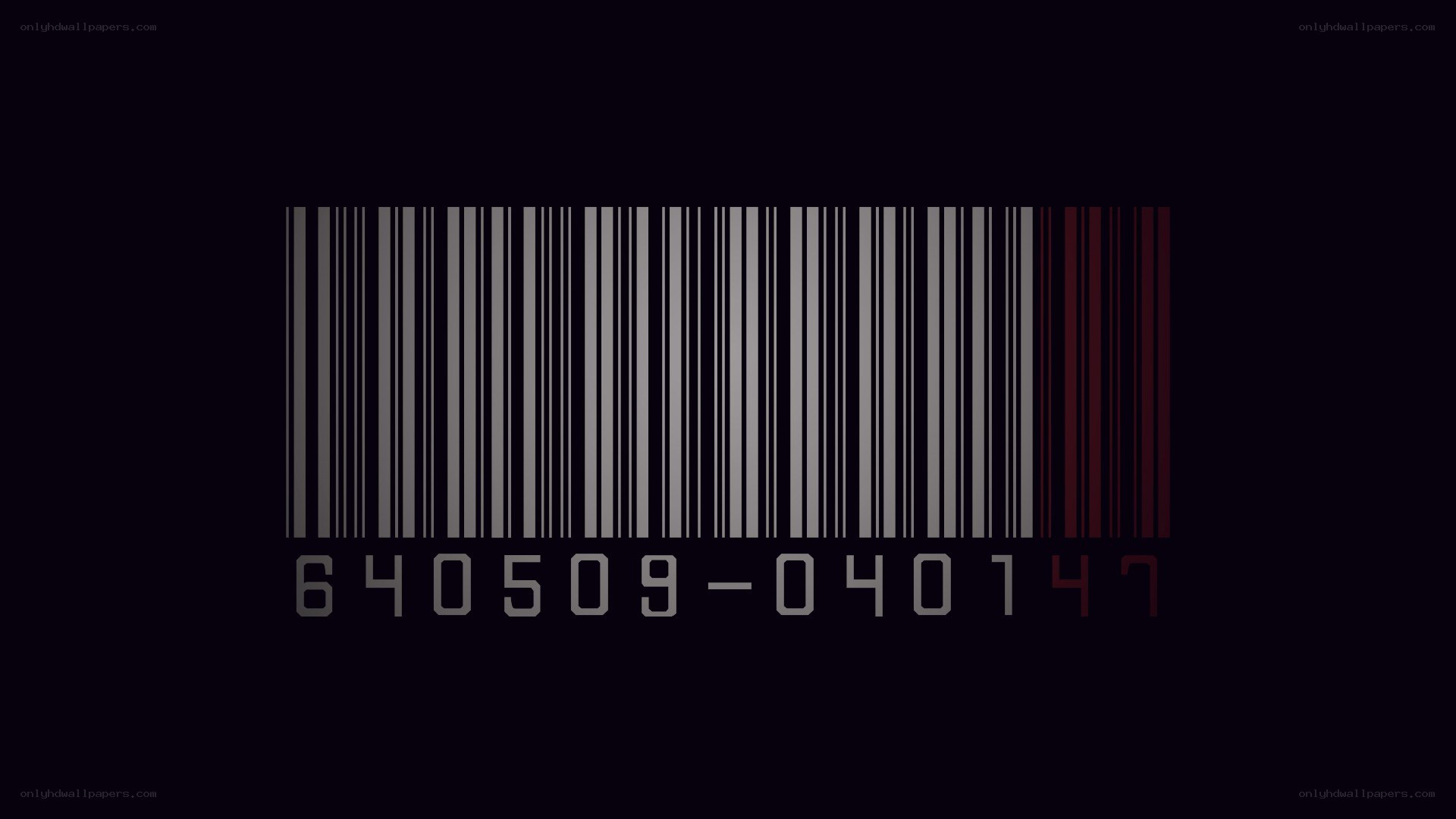 barcode with numbers