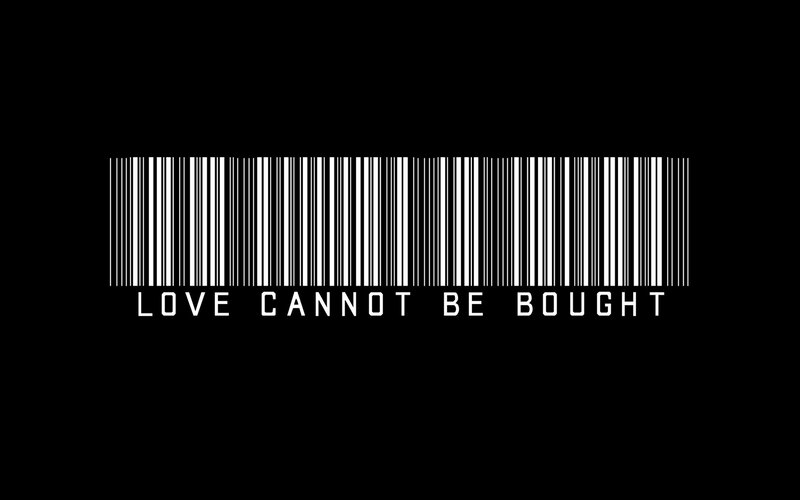 Barcode with Text — Black, Serious