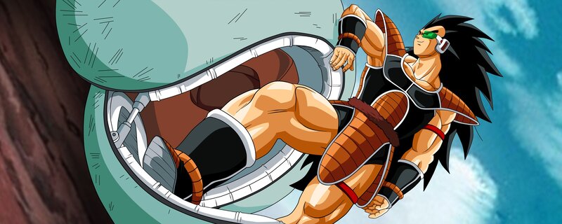 Bardock in a Spaceship