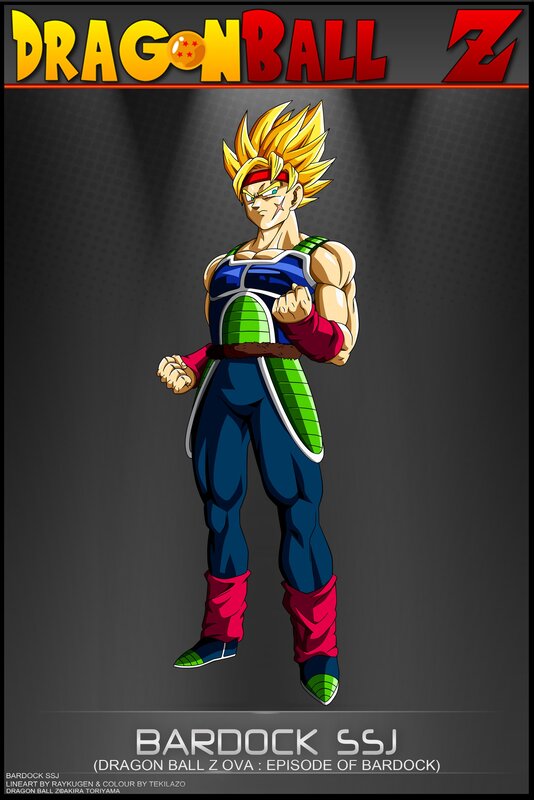 Bardock SSJ character art