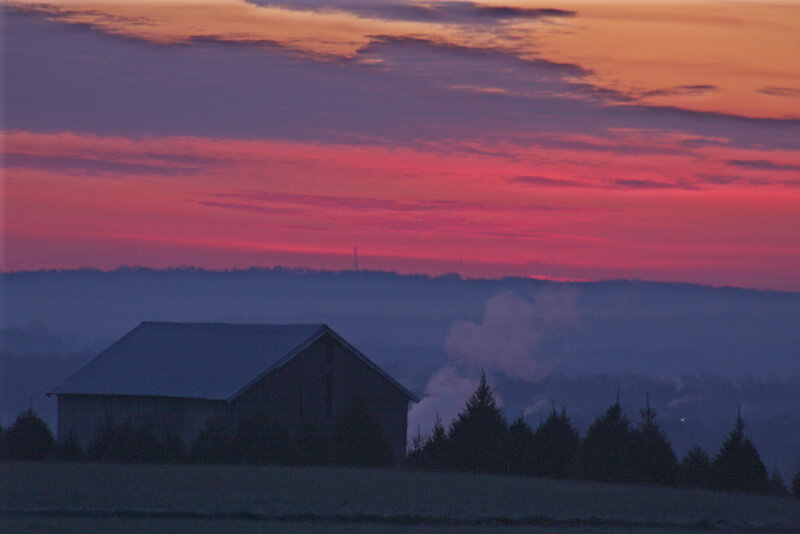 Barn at Dusk