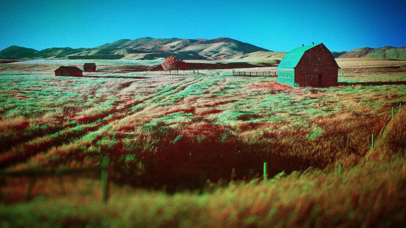Barn in Field