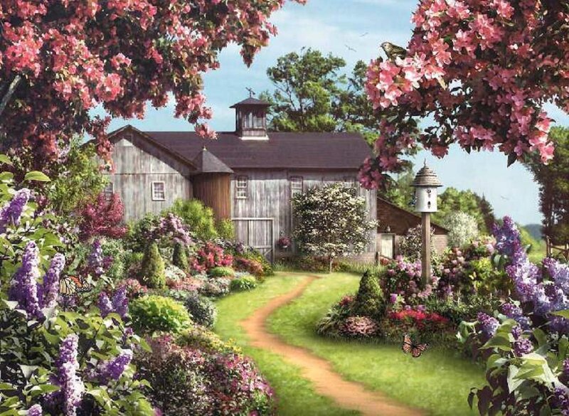 Barn in Garden