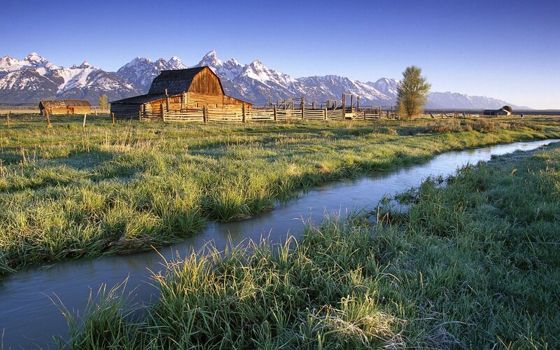 Barn in Meadow