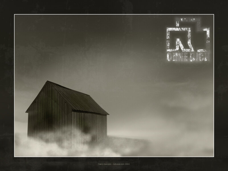 Barn in the Fog