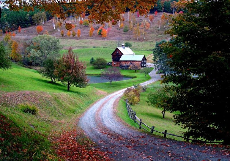 Barn on Hillside