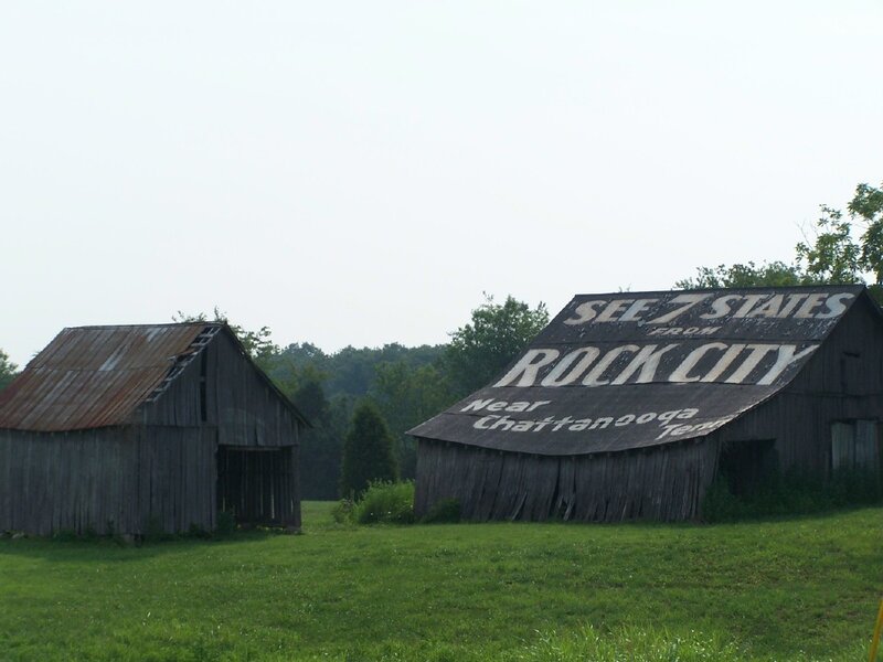 Barn with Painted Sign